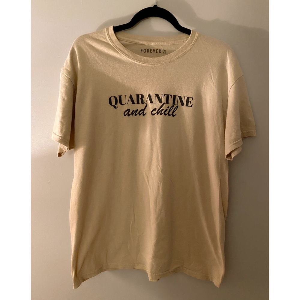 Forever21 Nude Graphic Tee